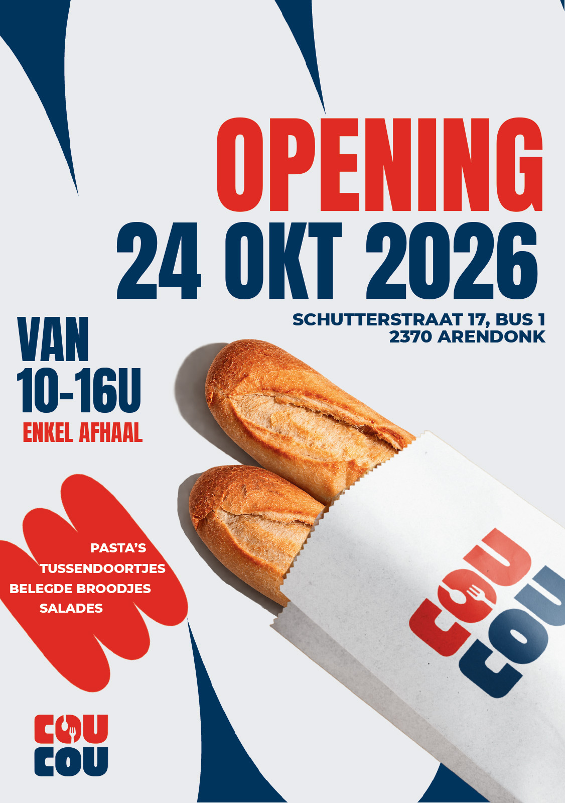 Opening afhaal CouCou - 24 oktober